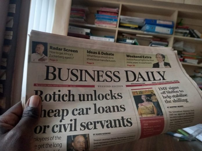 How NMG Stole 'Business Daily' Idea From South African Investors