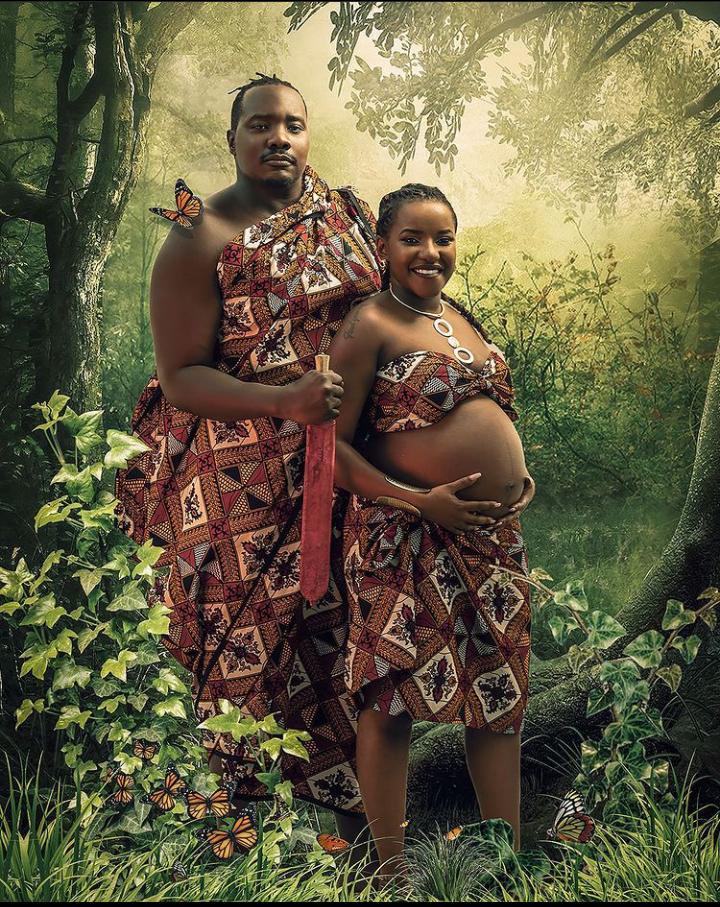 Willis Raburu Shares Ivy Namu's Lovely Throwback Photo With Baby Bump (Photo)