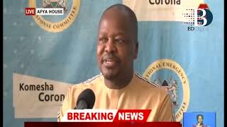 Health Secretary Kagwe lifts mask mandate