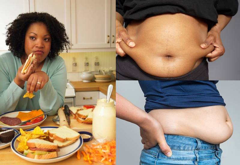 Reasons that belly fat won’t go away Eve woman