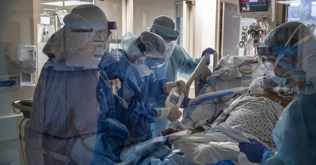 ‘Code Blue’: A Brooklyn I.C.U. Fights for Each Life in a Coronavirus Surge