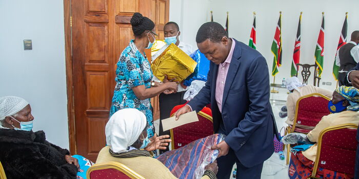 Alfred Mutua's Pleasant Surprise to Village Women Who Raised Him