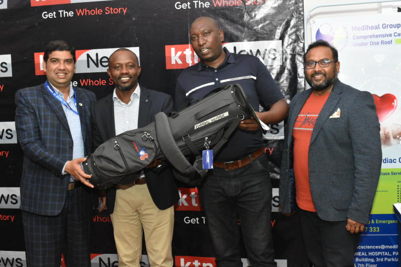 Golf: Kuria reclaims Nakuru Club title : The standard Sports