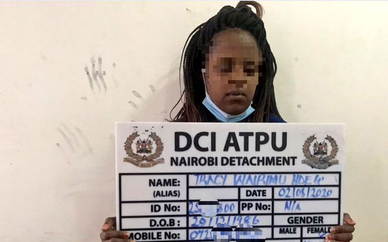 DCI arrest woman accused of lacing letters with toxic chemicals