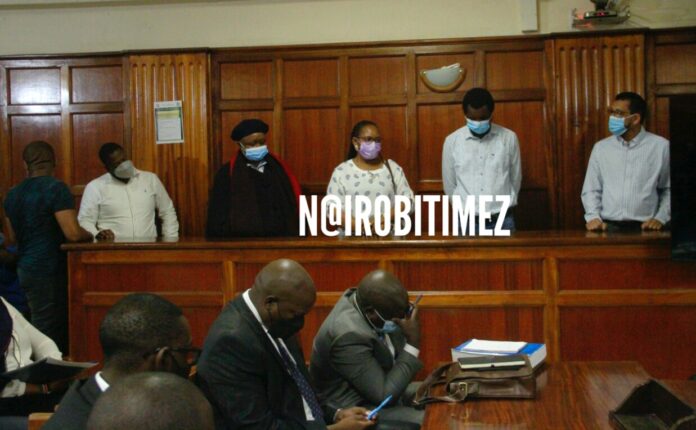 FORMER DUBAI BANK BOSS, FIVE OTHERS DENY STEALING HALF-A-BILLION FROM KQ.