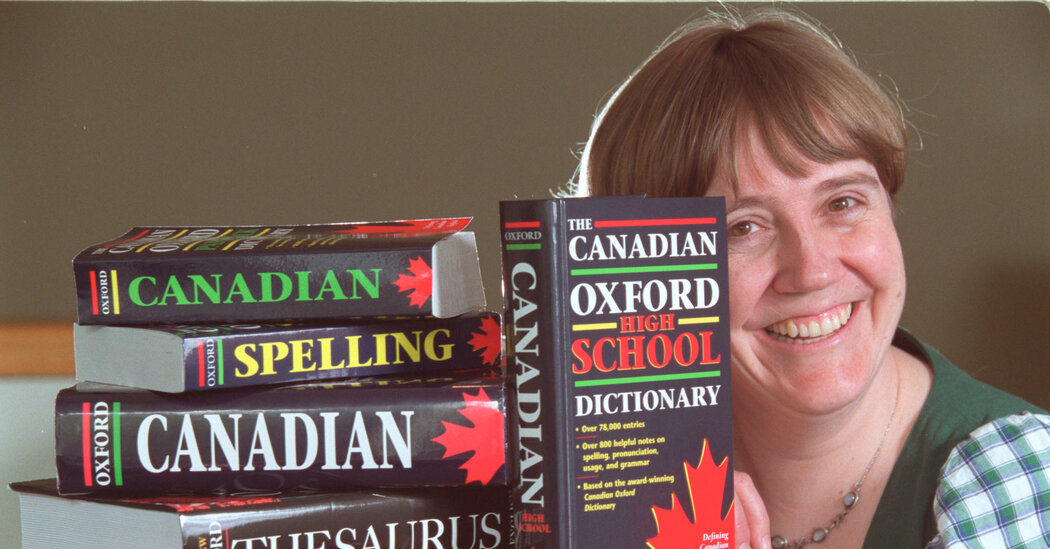 Katherine Barber, Who Defined Canadian English, Is Dead at 61