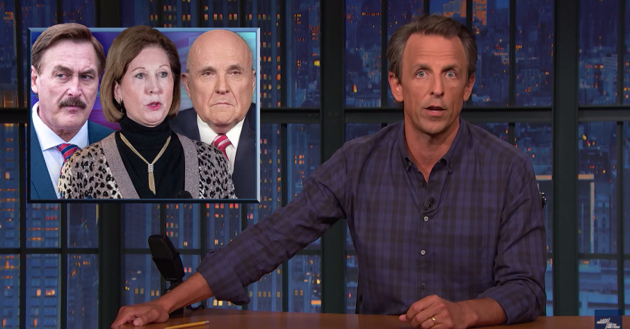 Bad News for ‘Trump-Adjacent Weirdos’ Delights Seth Meyers