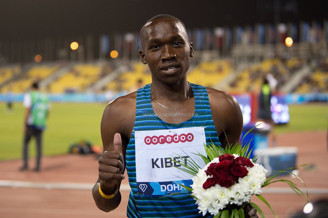 Youngster Noah Kibet dazzles with emphatic performance at Doha Diamond League