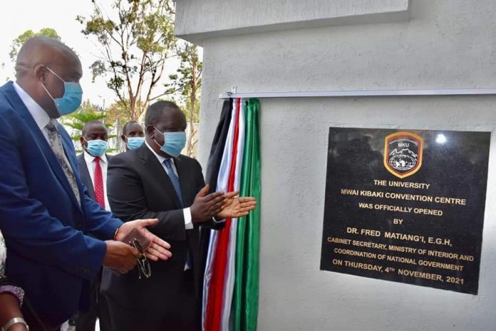 Mwai Kibaki Convention Centre: MKU Unveils New Gem [PHOTOS]