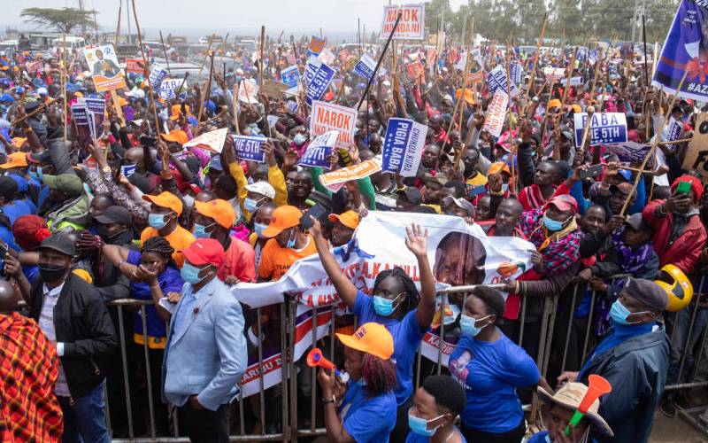 Support our aspirants, Raila Odinga tells Maa leaders