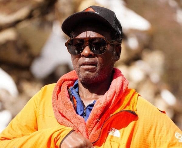Kenyan born man makes history after climbing Mount Everest