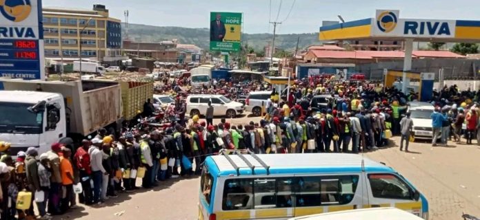 Fuel Shortage Hits Kenyans Hard