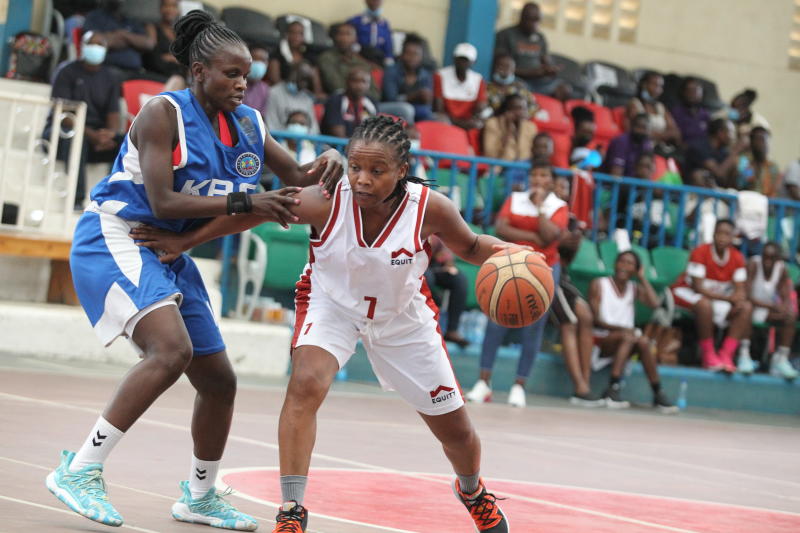 Equity Hawks rally to beat KPA in game one of KBF finals : The standard Sports