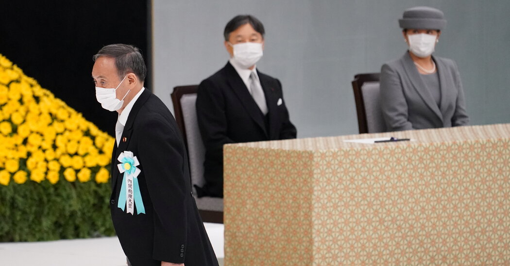 Yoshihide Suga, Japan's Prime Minister, Plans to Resign Sept. 30