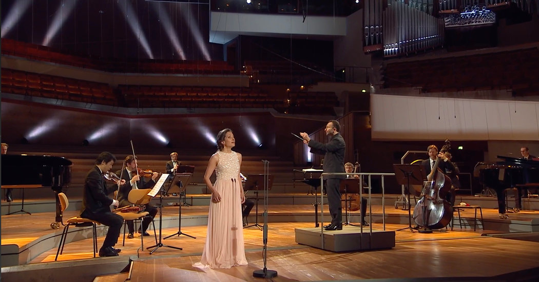 The Berlin Philharmonic Tests a Musical Path Out of Lockdown