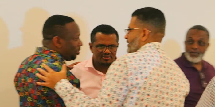 Sonko Holds Meeting With Rivals Abdulswamad & UDAs Hassan Omar