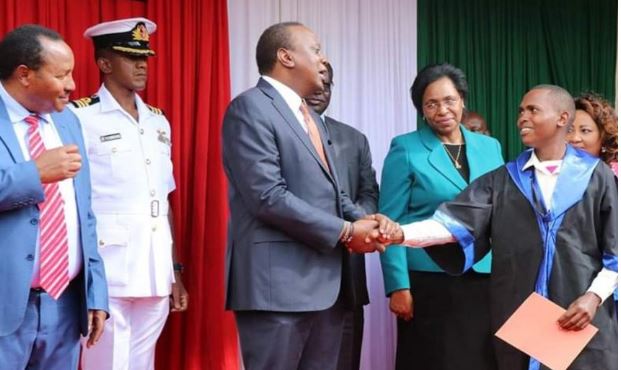 Githeriman Among Kiambu Alcoholics Awarded by Uhuru after Rehab
