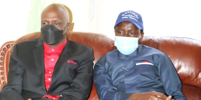 Gideon Moi Confuses Allies After Leaving KICC, Spotted With Kalonzo
