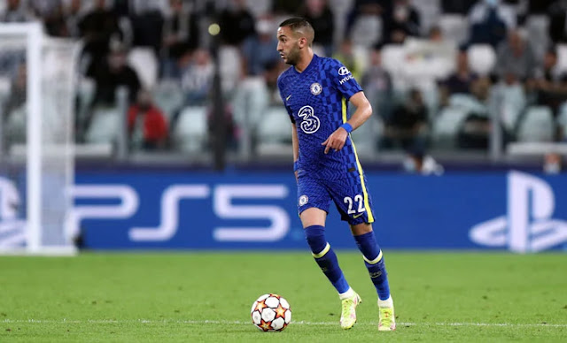 Chelsea player Hakim Ziyech photo Chelsea player Hakim Ziyech photo