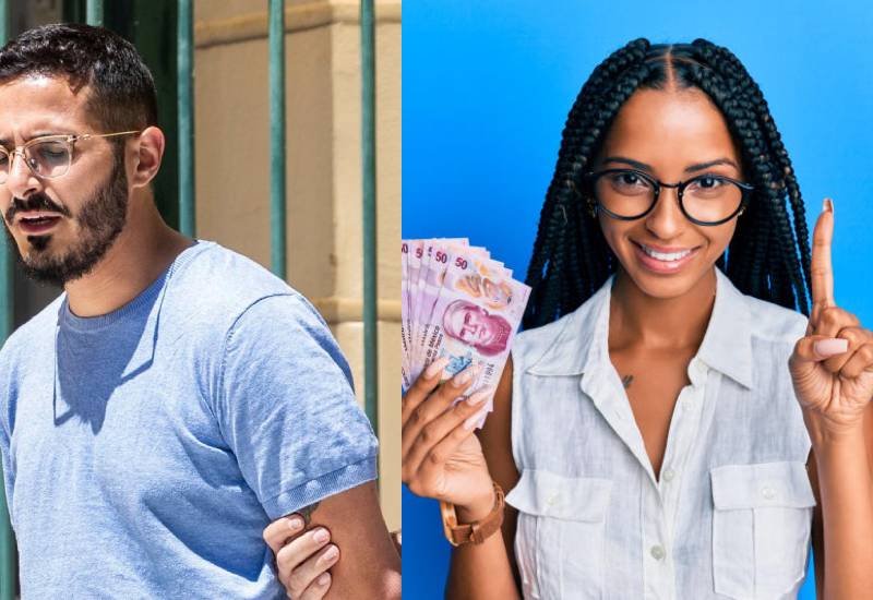 The charming love scammer and You Eve woman