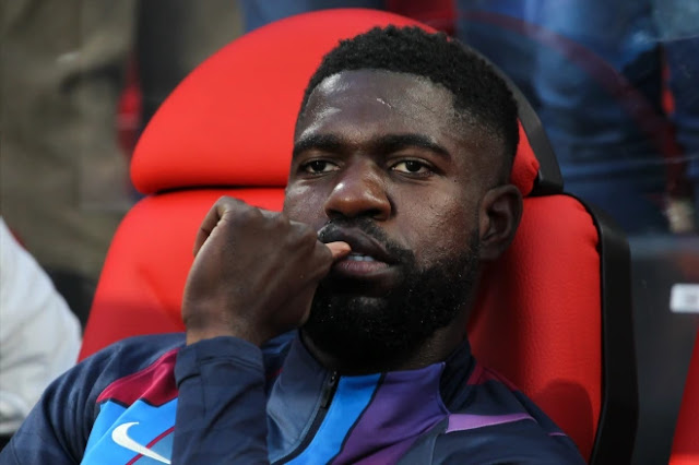 Barcelona Center back Samuel Umtiti photo