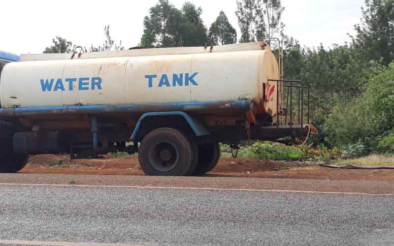 Murang’a locals alerted of water scarcity as drought bites