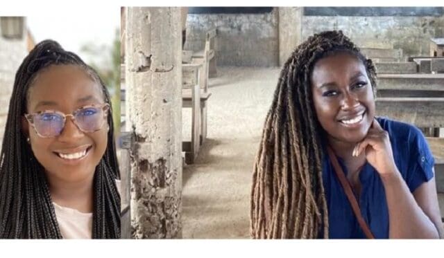 American woman Brittney Caldwell who sold her house in US to teach