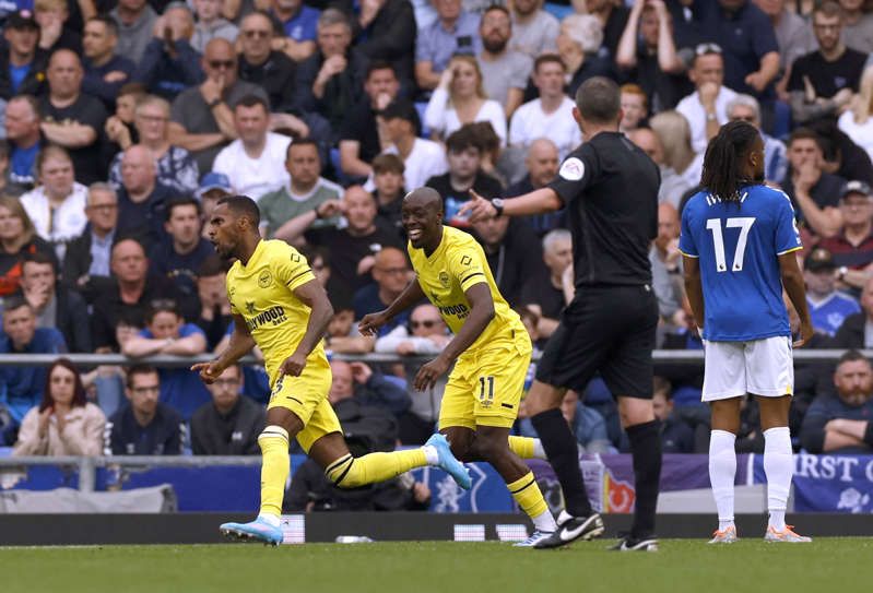 Wissa's wizardry hands Brentford victory at nine-man Everton : The standard Sports