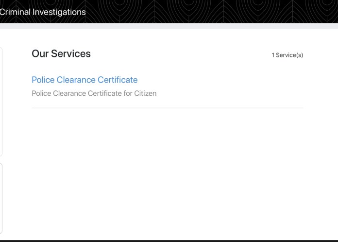 How to get a Police Clearance Certificate and use Telkom T-kash to pay for it. – TechMoran