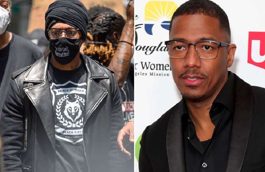 Nick Cannon moans he's being 'silenced' after being fired for anti-Semitic slurs