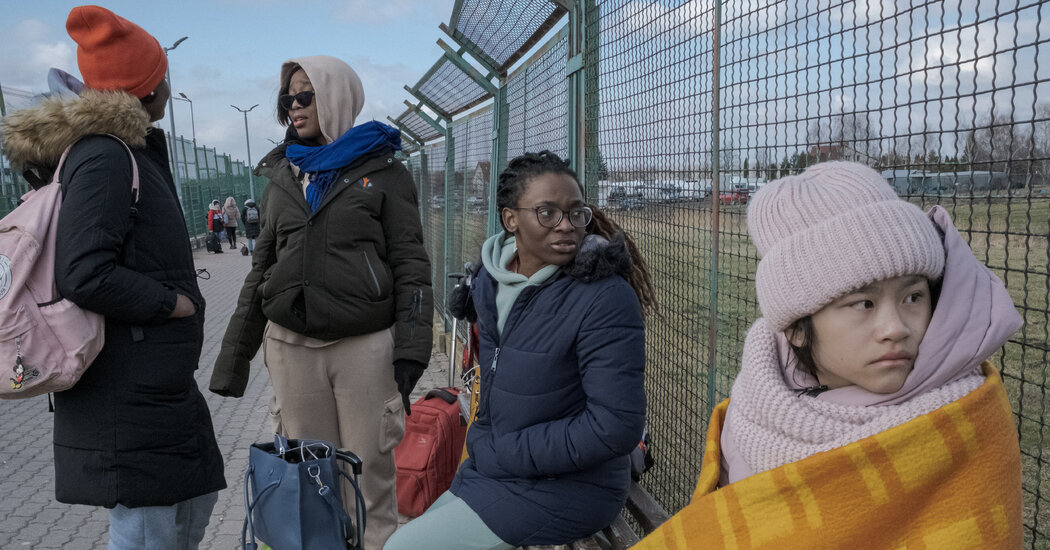 Africans Say Ukrainian Authorities Hindered Them From Fleeing