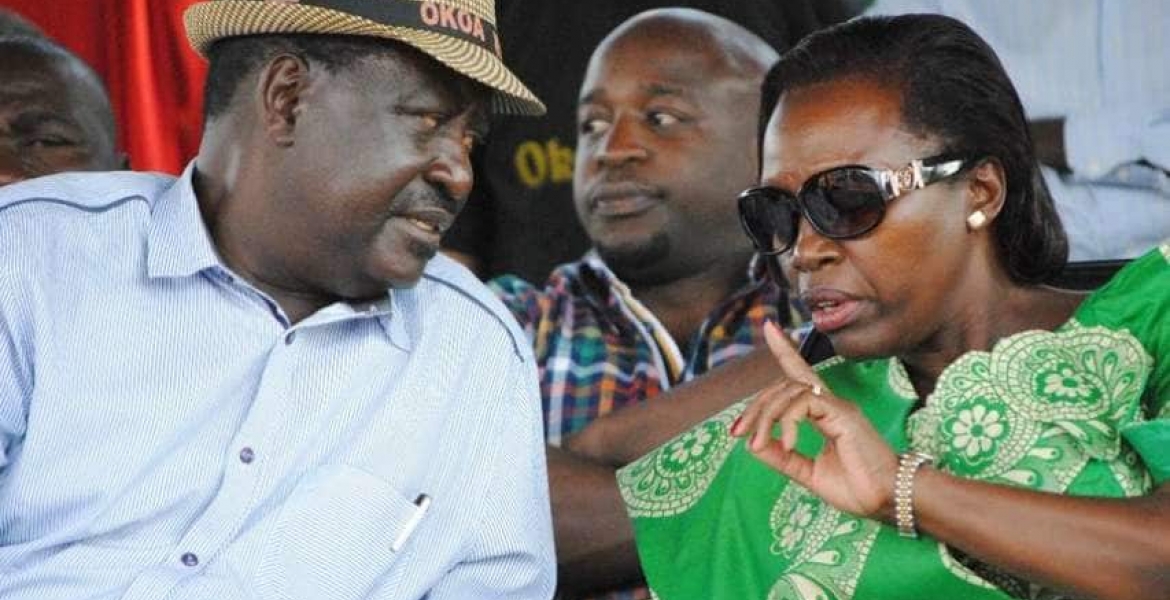 Raila Picks Martha Karua As His Running Mate