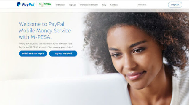 Paypal to MPESA, withdrawal, linking and topping up paypal account photo