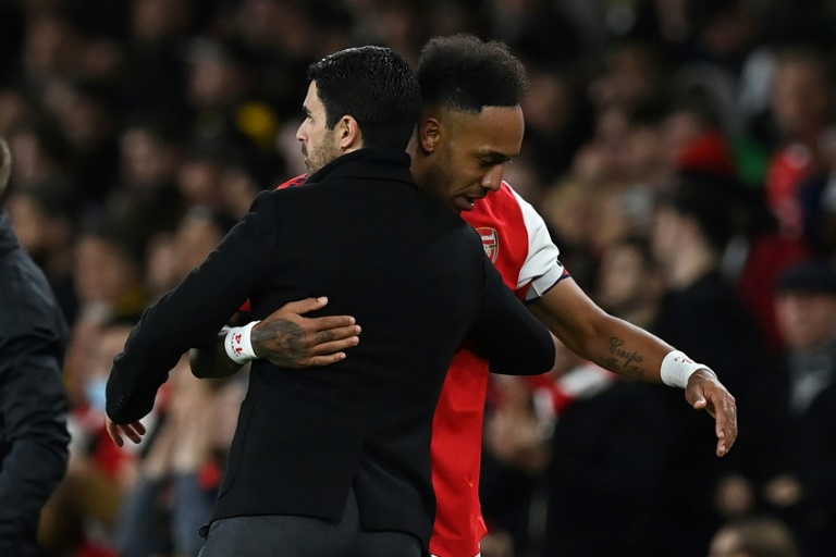 Arteta hits back at Aubameyang, saying he was 'solution, not the problem'