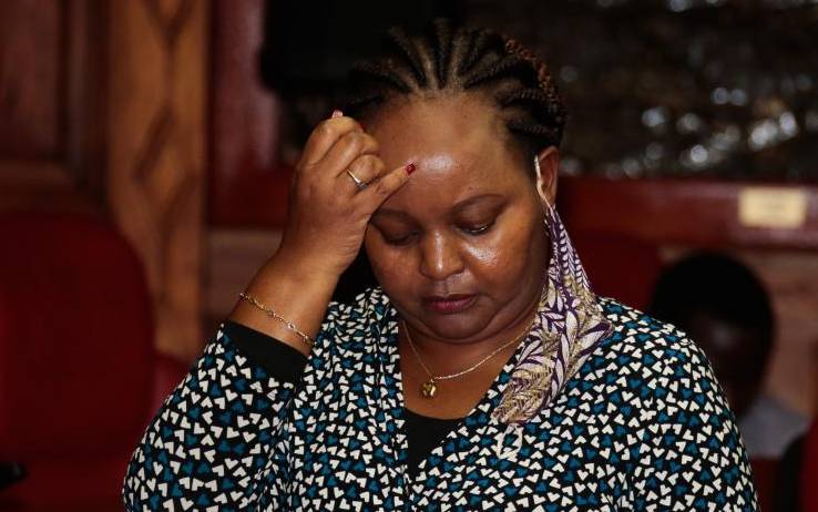 Witness claims Waiguru used coffee shop to steal millions: The Standard