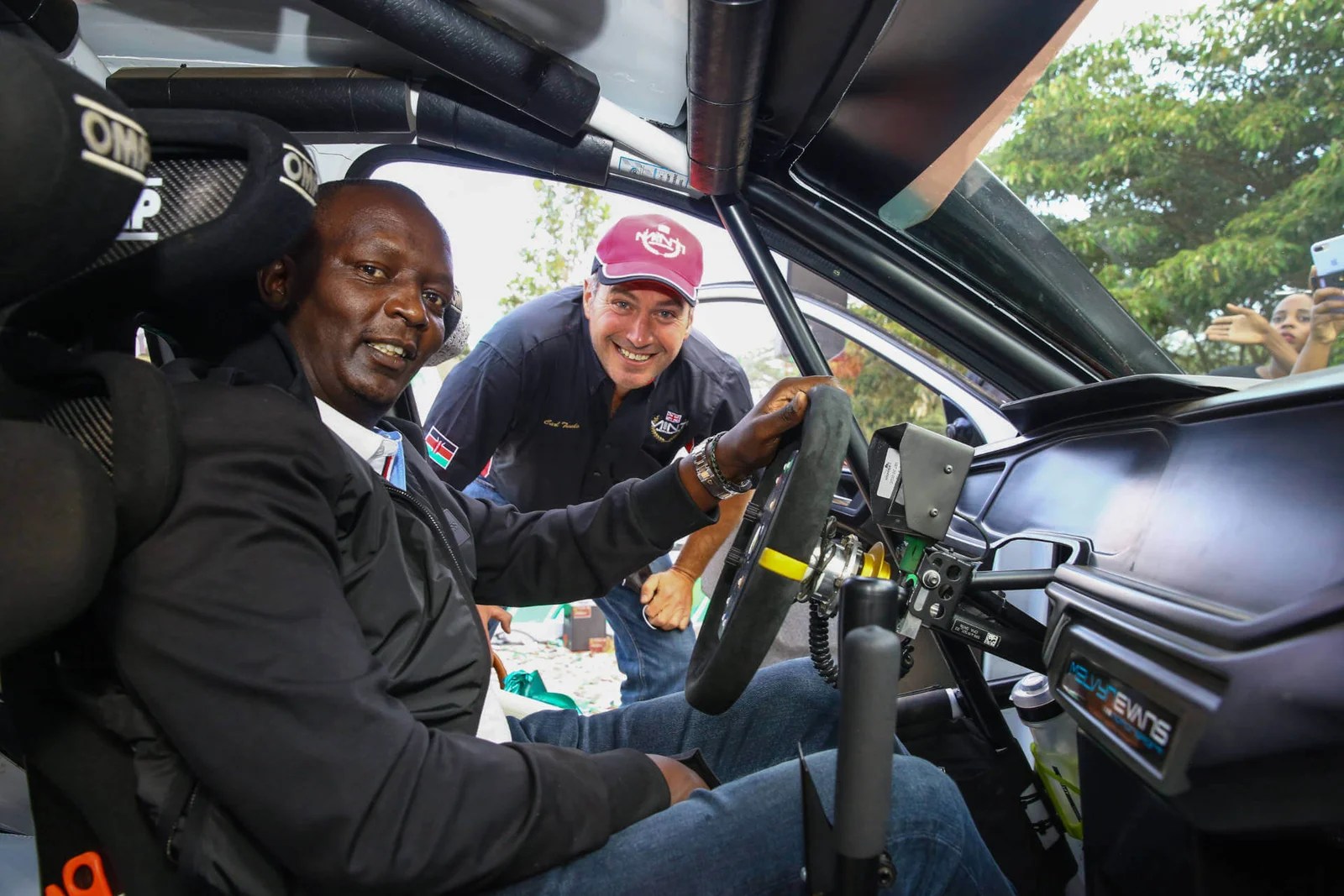 Safaricom partners with Carl Tundo for this week's WRC Safari Rally