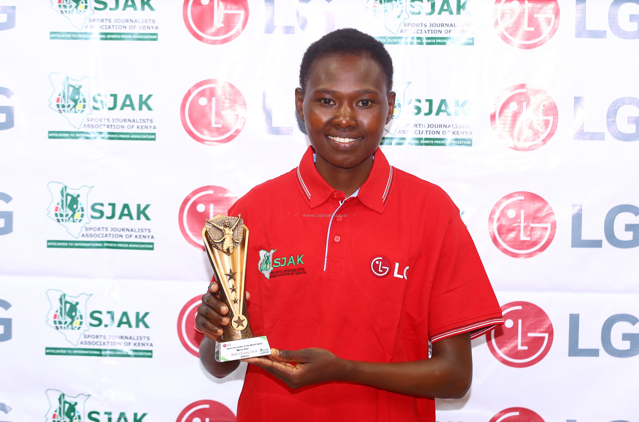 World Marathon champion Chepngetich named March’s best sports personality