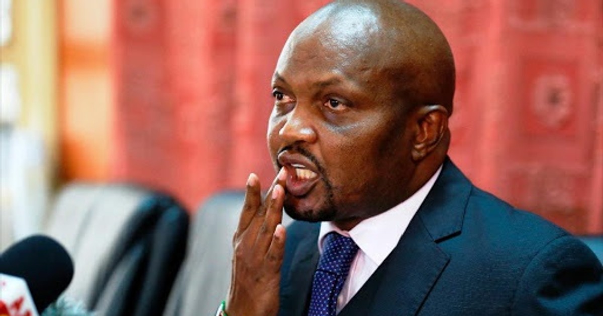 Uhuru and Raila are hoping the rest of us will oppose BBI – Moses Kuria [ARTICLE]