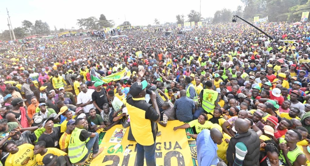 Ruto's mega rally in Kamukunji » Capital News