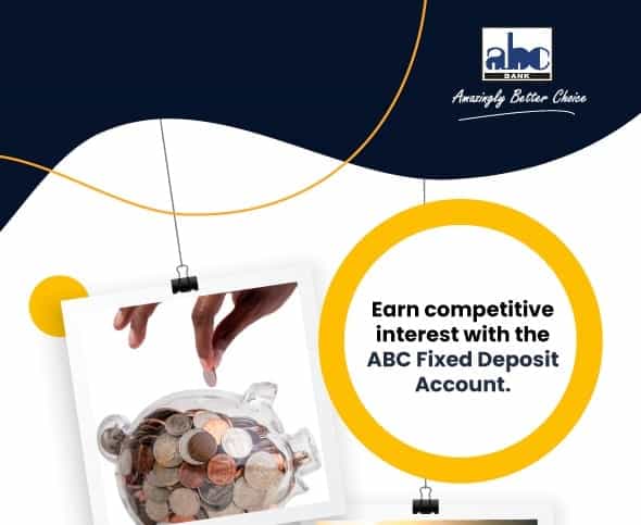 ABC Bank Fixed Deposit Account