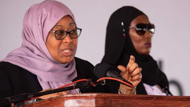 Tanzania President Criticised For Her ‘Flat-Chest’ And Unnatractive For Marriage Remarks On Female Footballers