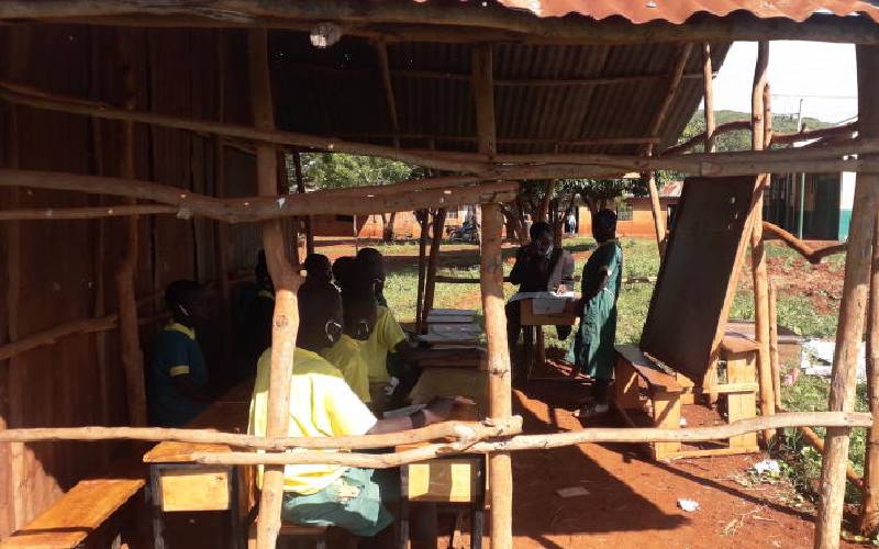 Pathetic state of a Urim Primary school with only three classrooms