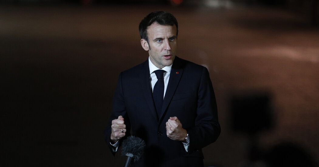 Macron Tries to Avert a European War and Reshape European Security