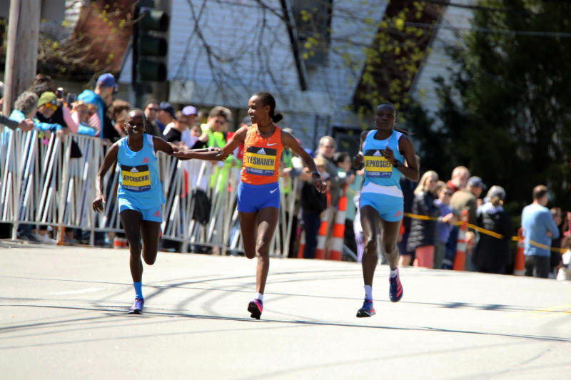 Peres Jepchirchir says Boston Marathon course was no laughing matter : The standard Sports