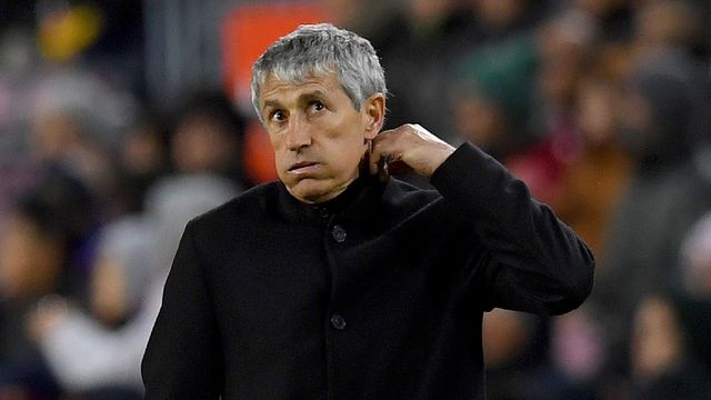 Quique Setien to stay on as Barcelona coach... for now