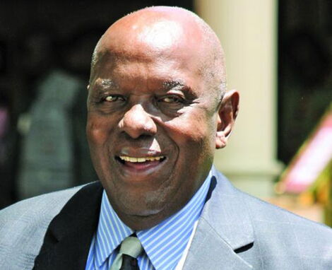 Former Cabinet Minister and tycoon Njenga Karume