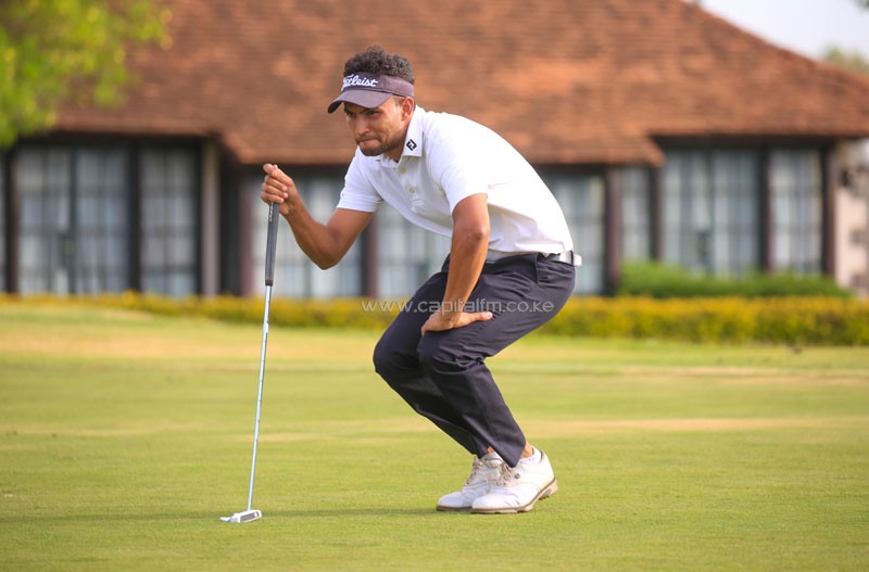 Snow sinks two eagles to take Day One lead on Nyali's KCB Road to the Masters