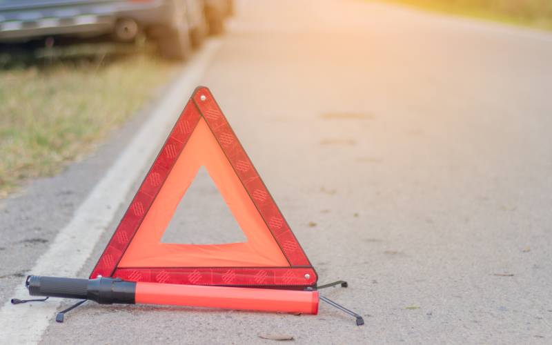 Police officer killed, seven people injured in accidents