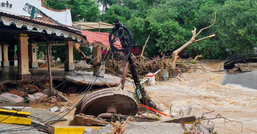 Tropical Storm Nora Lashes Mexico With Heavy Rains