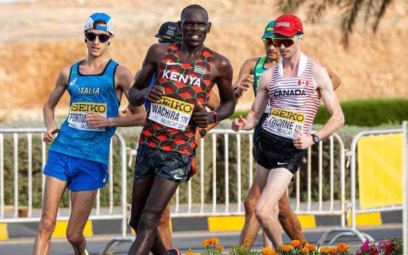 With timed baby steps, race walking in Kenya gathers pace : The standard Sports